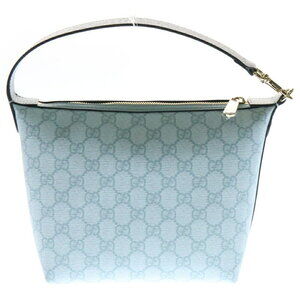 Gucci GG Bag Super Shoulder OPHIDIA Blue Leather